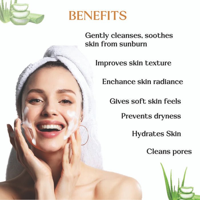 ROSE ALOE  FACE WASH - Image 3