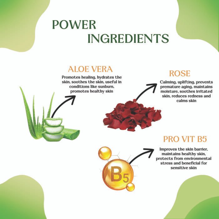 ROSE ALOE  FACE WASH - Image 2