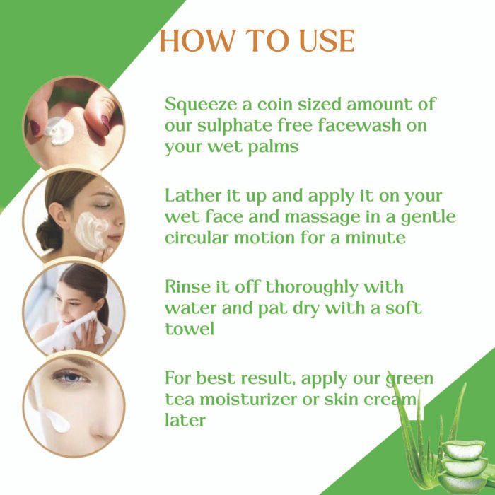 ROSE ALOE  FACE WASH - Image 4