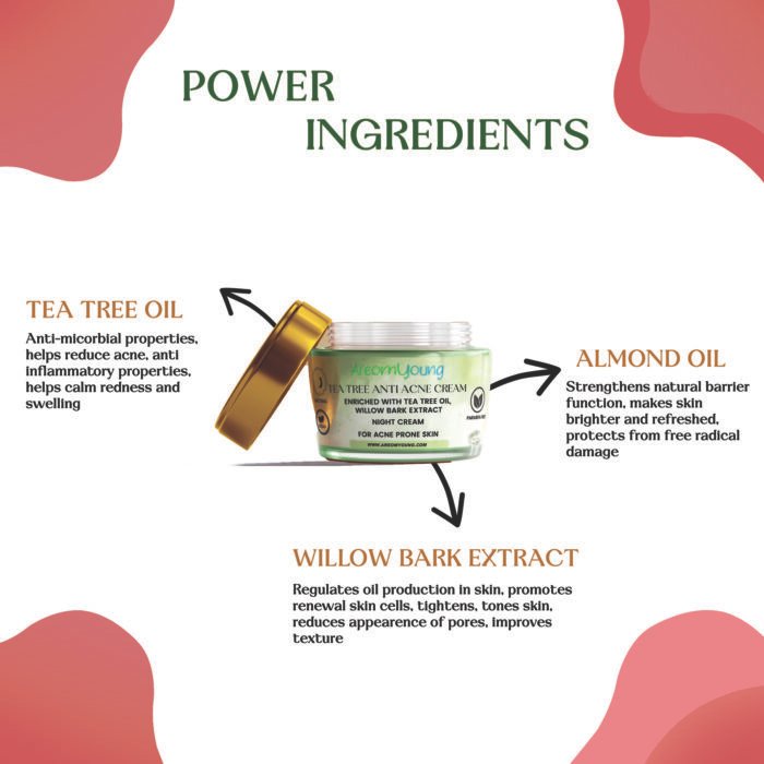 TEA TREE ANTI ACNE CREAM - Image 3