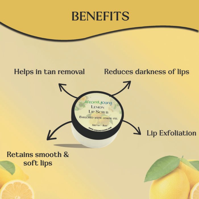 LEMON LIP SCRUB - Image 2