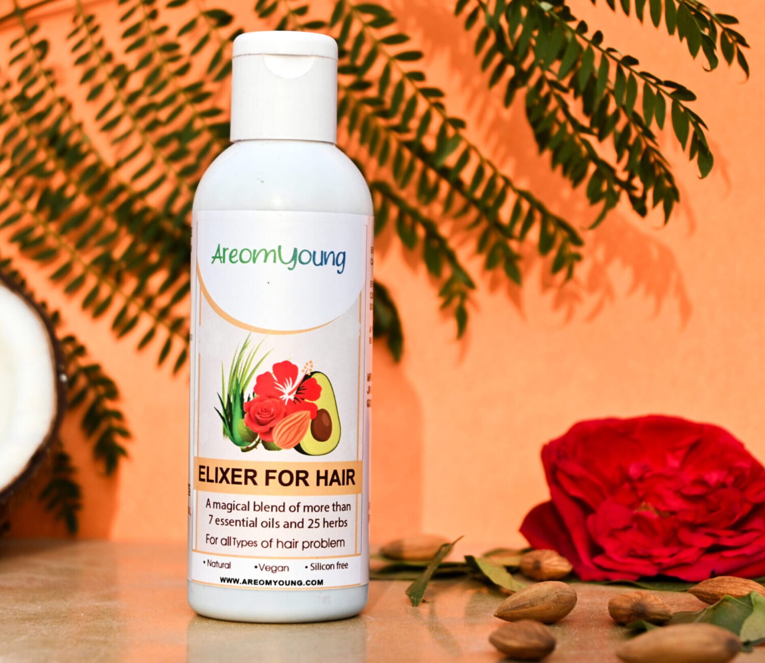 Areomyoung Hair Elixir – Natural Nourishing Hair Oil