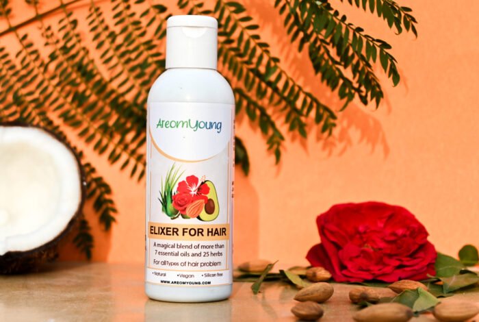 Areomyoung Hair Elixir – Natural Nourishing Hair Oil