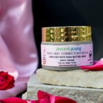 AreomYoung Rose Skin Corrector Cream natural night cream enriched with shea butter and rose, suitable for all skin types, paraben-free and vegan