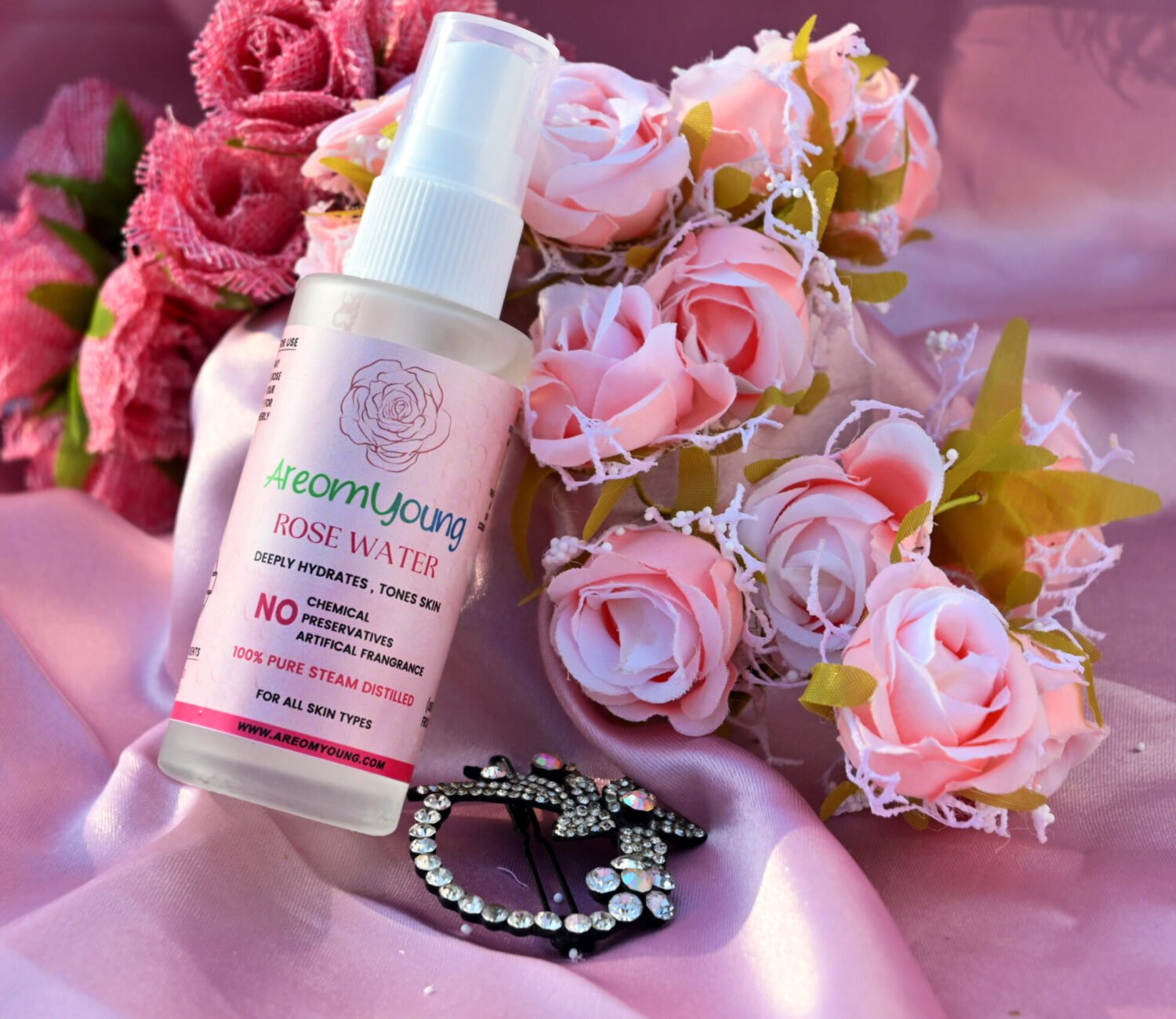Areomyoung Rose Water – Natural Toner and Hydrating Mist