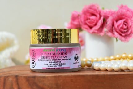 Areomyoung Ultra Hydrating Green Tea Cream – Natural Day & Night Moisturizer with Green Tea, Shea Butter & Vitamin B5